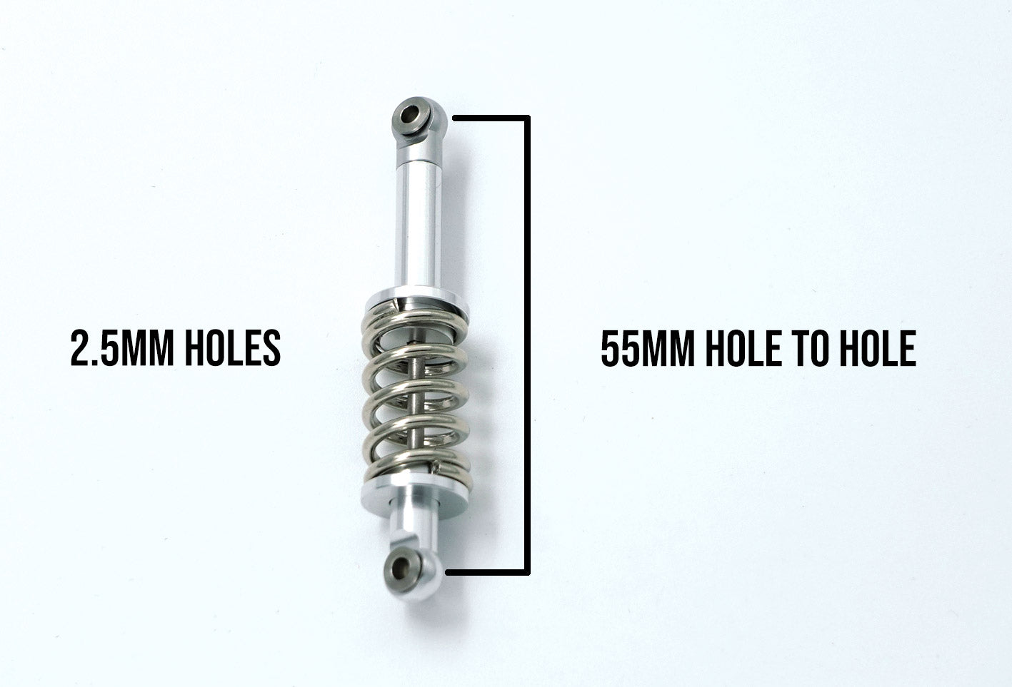 64/ 59 Impala Front shocks 55mm (set of 2)