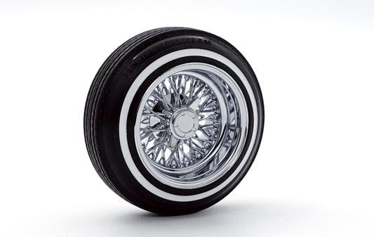 TRUE 13 Cross Laced Chrome wheels