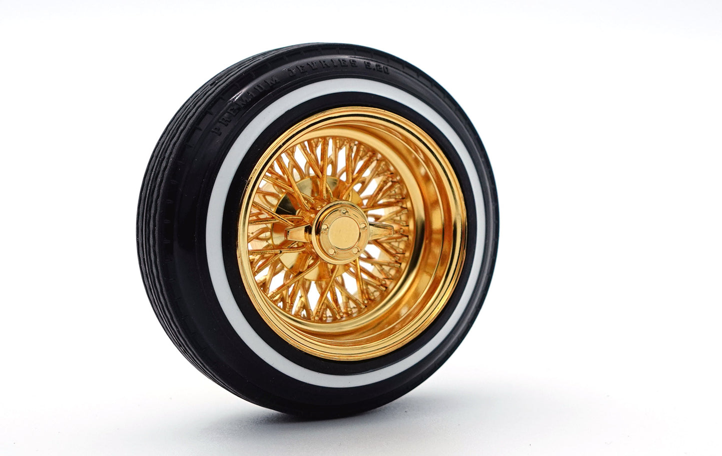 TRUE 13 Cross Laced Gold wheels