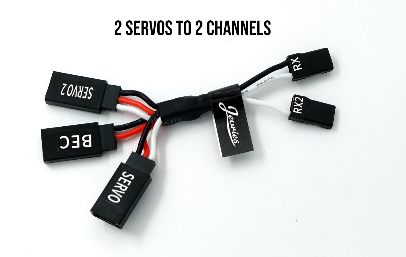 BEC wiring Harnass 2 servo to 2 channels