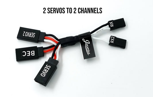 BEC wiring Harness 2 servo to 2 channels